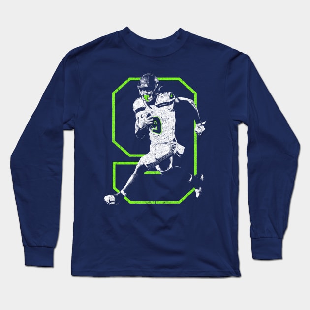 Kenneth Walker III Long Sleeve T-Shirt by huckblade